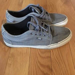 Grey and white vans